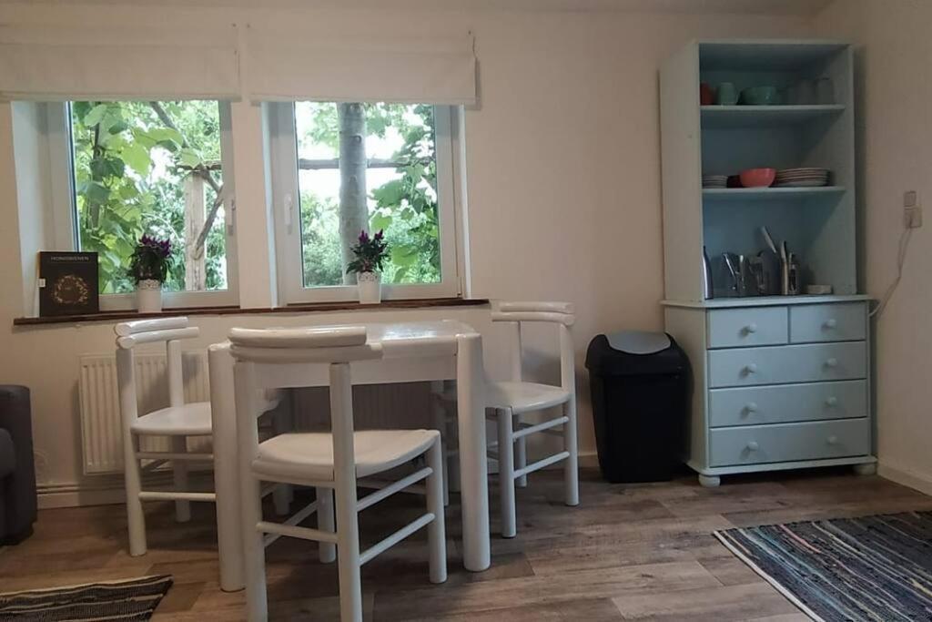 Fairschlafen - Gartenwohnung Bücken Esterno foto